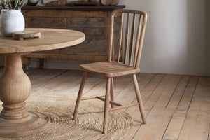 nkuku Om Mango Wood Dining Chair | Seating | One Size | Natural