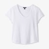 Sadie V-Neck Tee - White