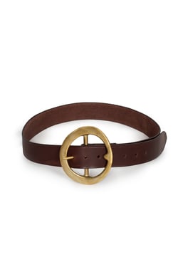Stevie Belt in Brown & Brass