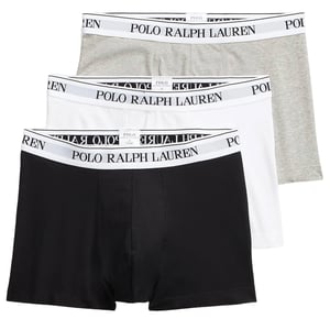 Polo Ralph Lauren Classic Stretch-Cotton Trunk 3-Pack And Hthr/Black/White