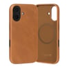 iPhone 17 Leather Bumper Case (MagSafe Compatible) - Tan