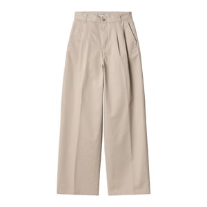 Carhartt WIP Womens Leola Pant Dusky Beige Stone Washed