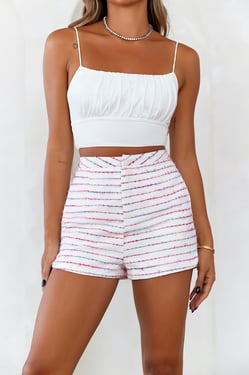 HELLO MOLLY Caramel Sweets Shorts Multi