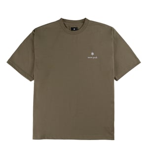 Snow Peak Logo T-Shirt Khaki