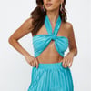 Set Heart Crop Teal