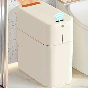 Smart Touchless Trash Can Automatic Packing Motion Sensor Garbage Bin with Light Charge