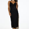 Textured Feels Maxi Dress Black