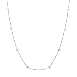 Star Delicate Necklace Silver