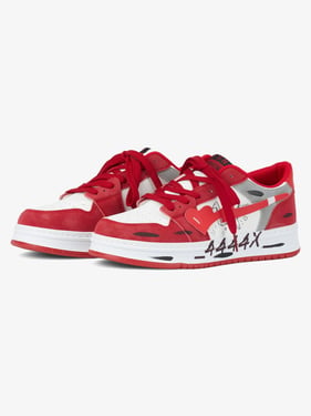 Thesupermade Graffiti Skate Sneakers - 1622 - Red / 43