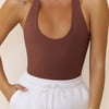 BASE Contour Going Viral Halter Top Chocolate