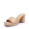 DREAM PAIRS Y2K Platform Heels with Square Toe