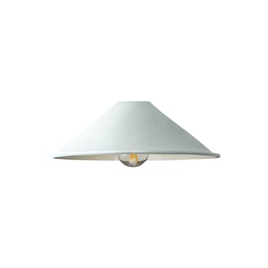 Smaller Cookie shade in chalk blue with stone interior