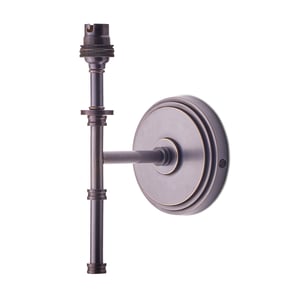 Single Chukka Wall fitting in bronze