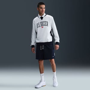 Men's Nike USA Standard Issue Heather Grey Crewneck / 2X