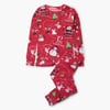 12 Days Of Christmas Book and Red Pajama Set