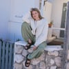 Brown Suede Double Strap Sandals