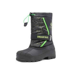 DREAM PAIRS Girls   Boys Waterproof Snow Boots