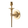 Brighton wall fitting in brass