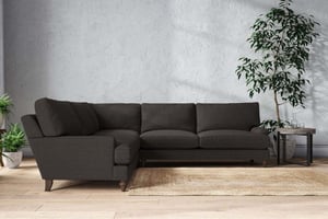 nkuku Marri Corner Sofa | Make To Order | Grand | Brera Linen Espresso