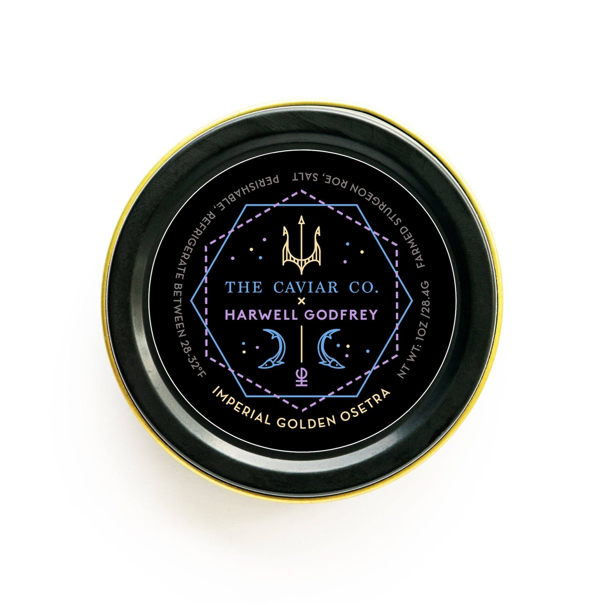 Special Edition Harwell Godfrey Imperial Golden Osetra Caviar - 4.4 oz (125 g)