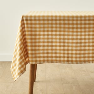 Pavia Gingham Cotton Tablecloth - 59"x59"