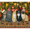 Cats In Christmas Hats