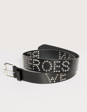 We Can Be Heroes' Studded Leather Belt