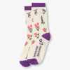 Women's Wildflowers Crew Socks