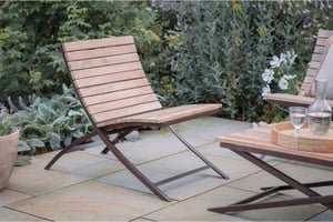 nkuku Yatin Outdoor Dining Chair | Garden | One Size | Natural