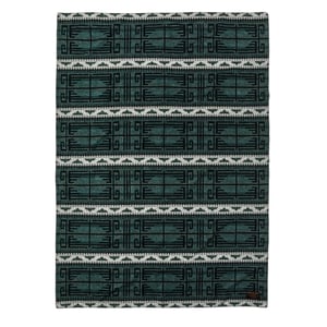 Filson Fire Mountain Blanket Black / Green / Gran