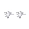 Companion Stud Earrings Sterling Silver
