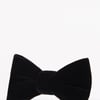 Black Velvet Bow Tie Set-Bow tie