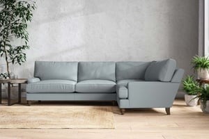 nkuku Marri Right Hand Corner Sofa | Make To Order | Grand | Recycled Cotton Horizon