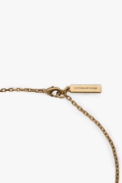 Victoria Beckham Aquarius Zodiac Necklace - ONE SIZE - Womens