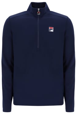 Mens Tennis Half Zip Midlayer - XXL