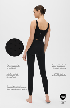 L'Original Lymphatic Leggings - Black / Full 27" / XL