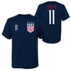 Men's Outerstuff USWNT Smith 11 Navy Tee / L