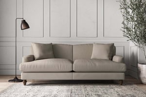 nkuku Deni Large Sofa | Make To Order | Recycled Cotton Flax | No Colour