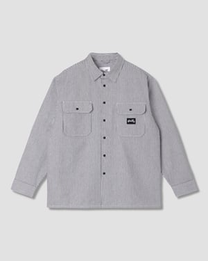Long Sleeve Utiility Shirt (Hickory) - XXL