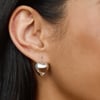 Into Love Earrings Silver