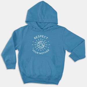 Respect Your Mother Kids Hoodie (Unisex)