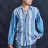 White Stripes Denim Shirt