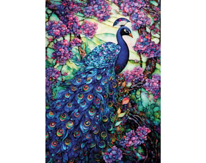 Peacock in the Garden of Delights_R