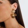 Florals First Earrings Gold