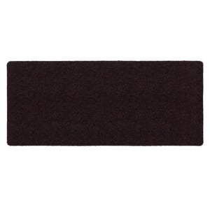 Plain Fleck - Espresso Brown Runner - 65x150cm