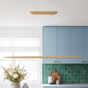 Larger Glade pendant in natural wood