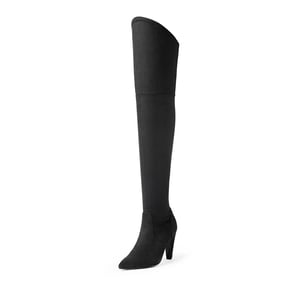 DREAM PAIRS Thigh High Heeled Boots