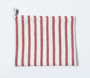 Chef's Towel - Classic Stripe - Red
