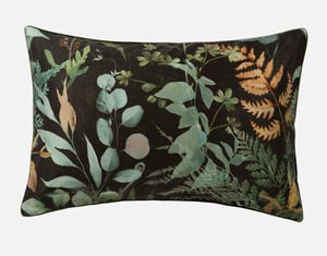 QE Home Milford Pillow Sham, Botanical, Green, Queen