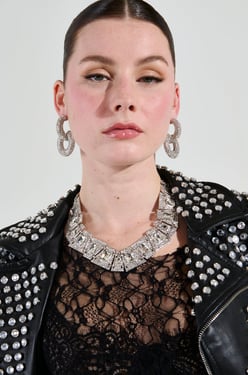 AKIRA Cleo Iced Out Necklace